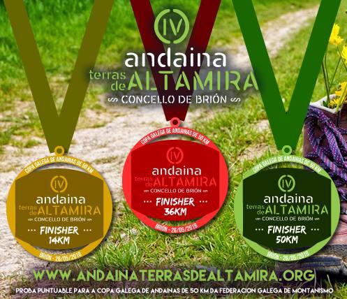 Últimos días de inscrición a prezo reducido na IV Andaina Terras de Altamira, que se marca o obxectivo de reunir a 450 persoas